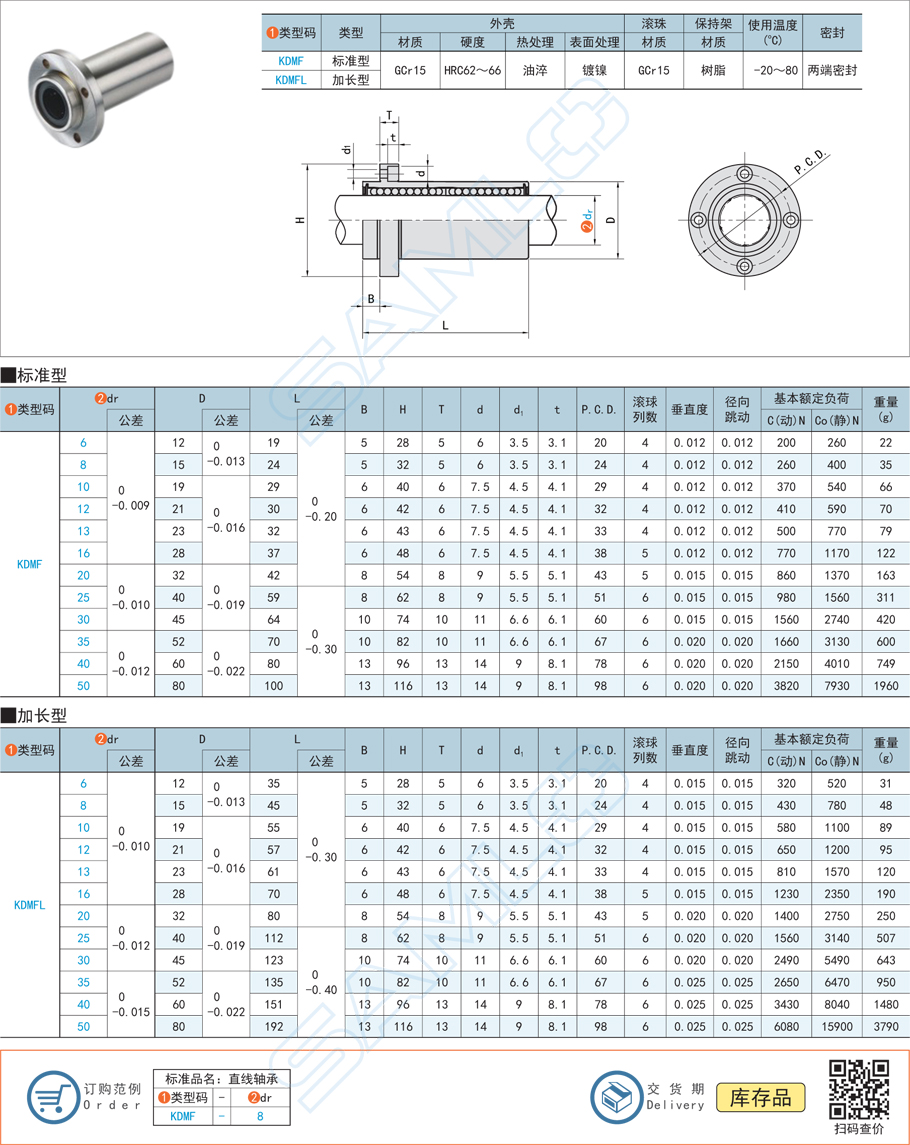 直線軸承，軸承受潮，直線軸承生銹